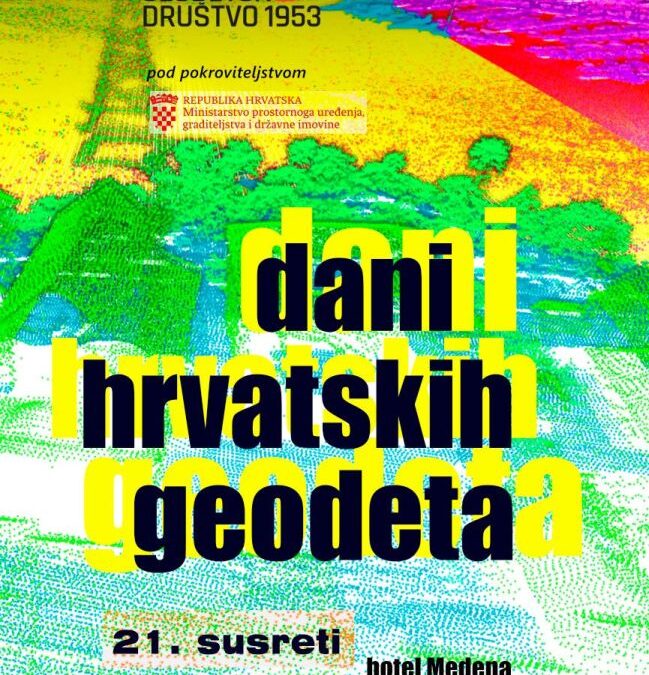 Izlažemo na XXI danima geodeta