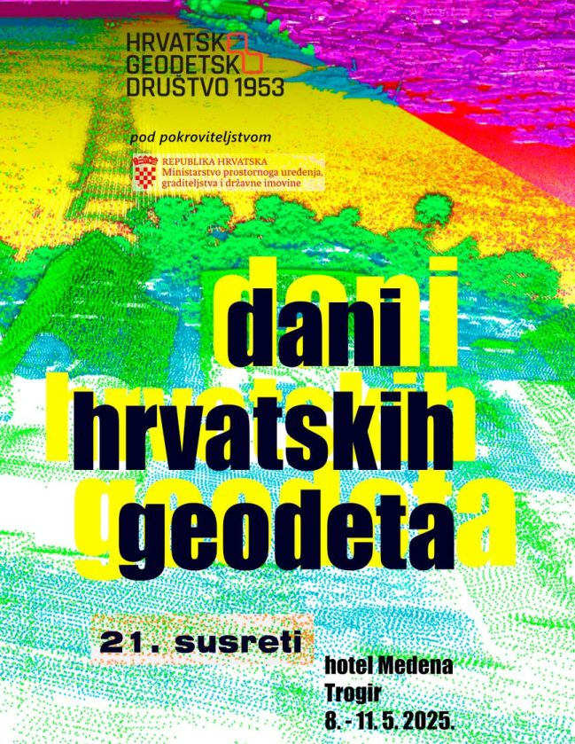 Izlažemo na XXI danima geodeta