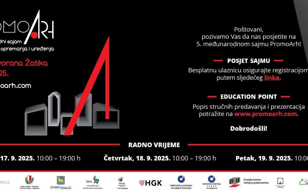 PROMOARH – sudjelovanje kao gost-izlagač